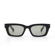 Load image into Gallery viewer, Ace Black Olive Green Lens Sad Eyewear
