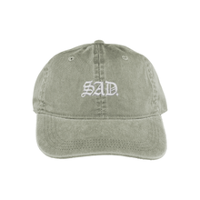Load image into Gallery viewer, EMBROIDERY CAP // DAD HAT // SAGE
