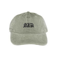 Load image into Gallery viewer, EMBROIDERY CAP // DAD HAT // SAGE
