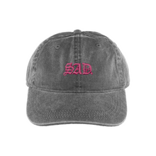 Load image into Gallery viewer, EMBROIDERY CAP // DAD HAT // WASHED GRAY
