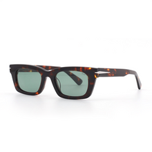 Load image into Gallery viewer, Sad Tortoise shell Ace with Green Polarized Lens
