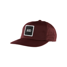 Load image into Gallery viewer, PATCH HAT // SNAPBACK // BURGUNDY
