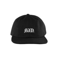 Load image into Gallery viewer, EMBROIDERY CAP // WOOL HAT // BLACK
