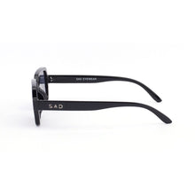 Load image into Gallery viewer, gloss black Hollow Sad Sunglasses
